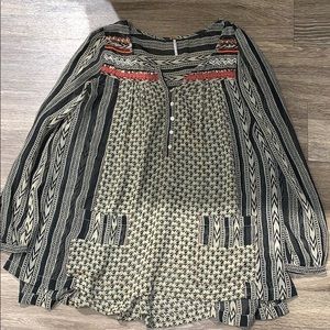 Free People flowy tunic